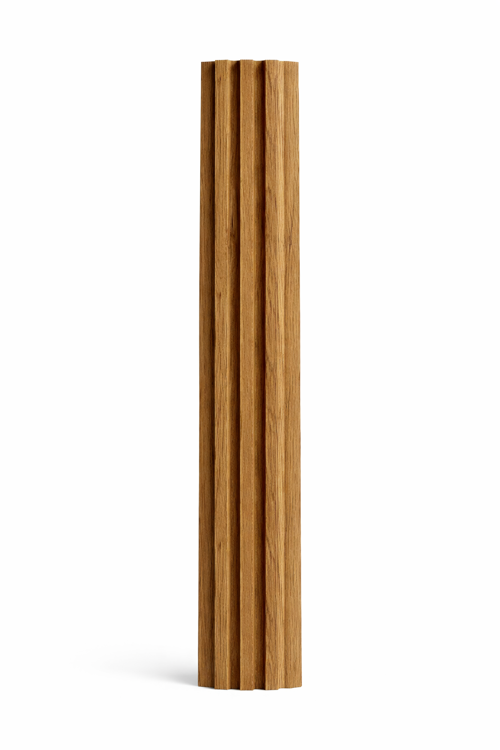 Panou Riflaj Decorativ, WPC, 2800 x 170 mm, Stejar