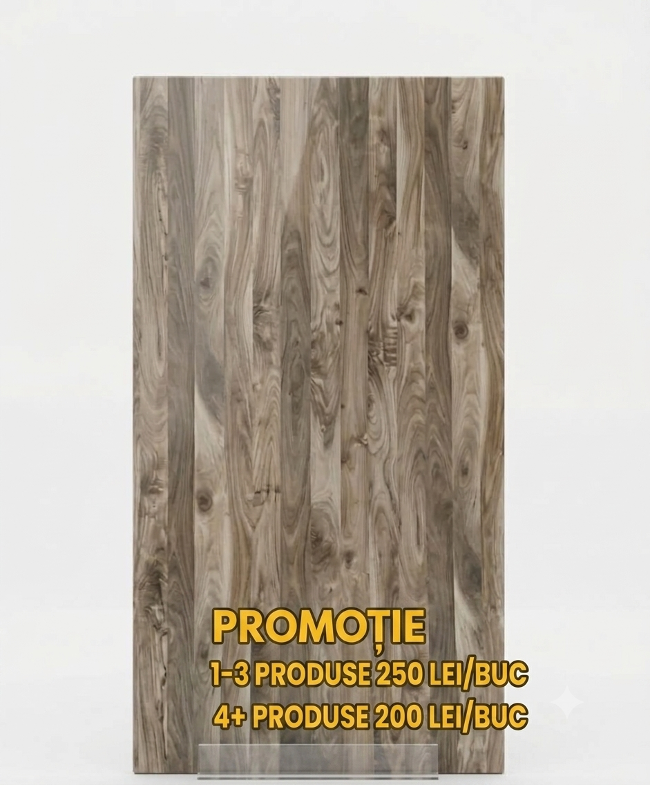 Placa Decorativa SPC Imitatie Marmura, 2400 x 1200 x 3 mm, Stejar Rustic(Suprafata Mata)