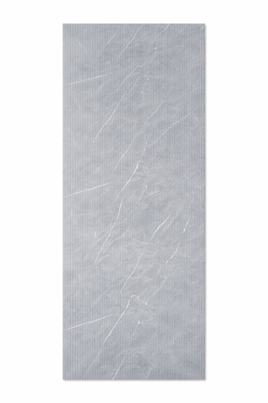 Placa Decorativa SPC Imitatie Marmura, 2800 x 1200 x 5 mm, Gri 3D Lines