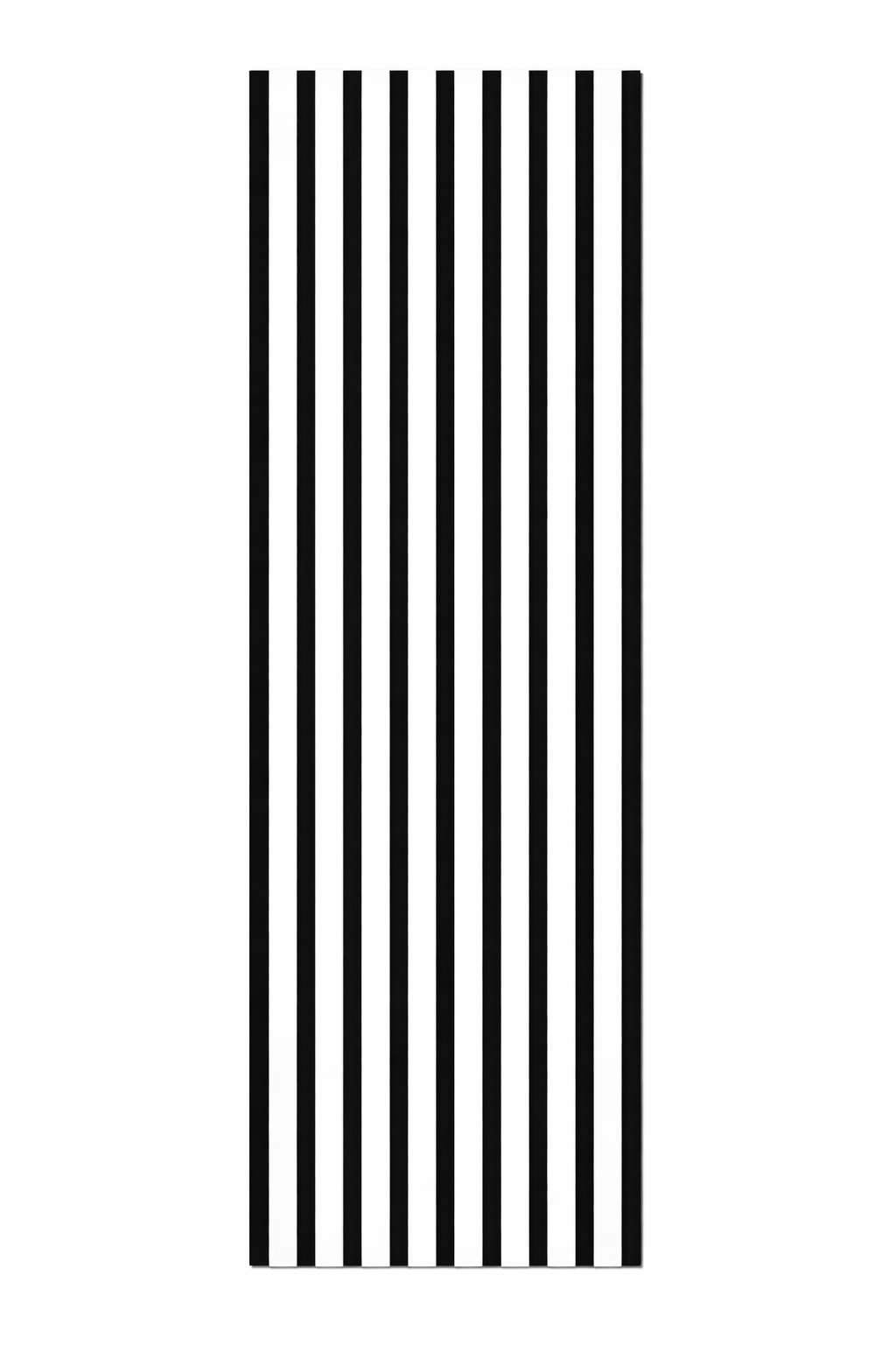 Panou Riflaj Decorativ, MDF, 2800 x 50 x 24 mm, Alb Simplu