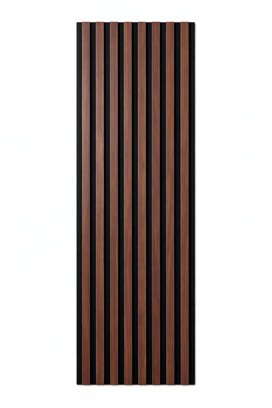 Panou Riflaj Decorativ, MDF, 2800 x 50 x 24 mm, Wenge