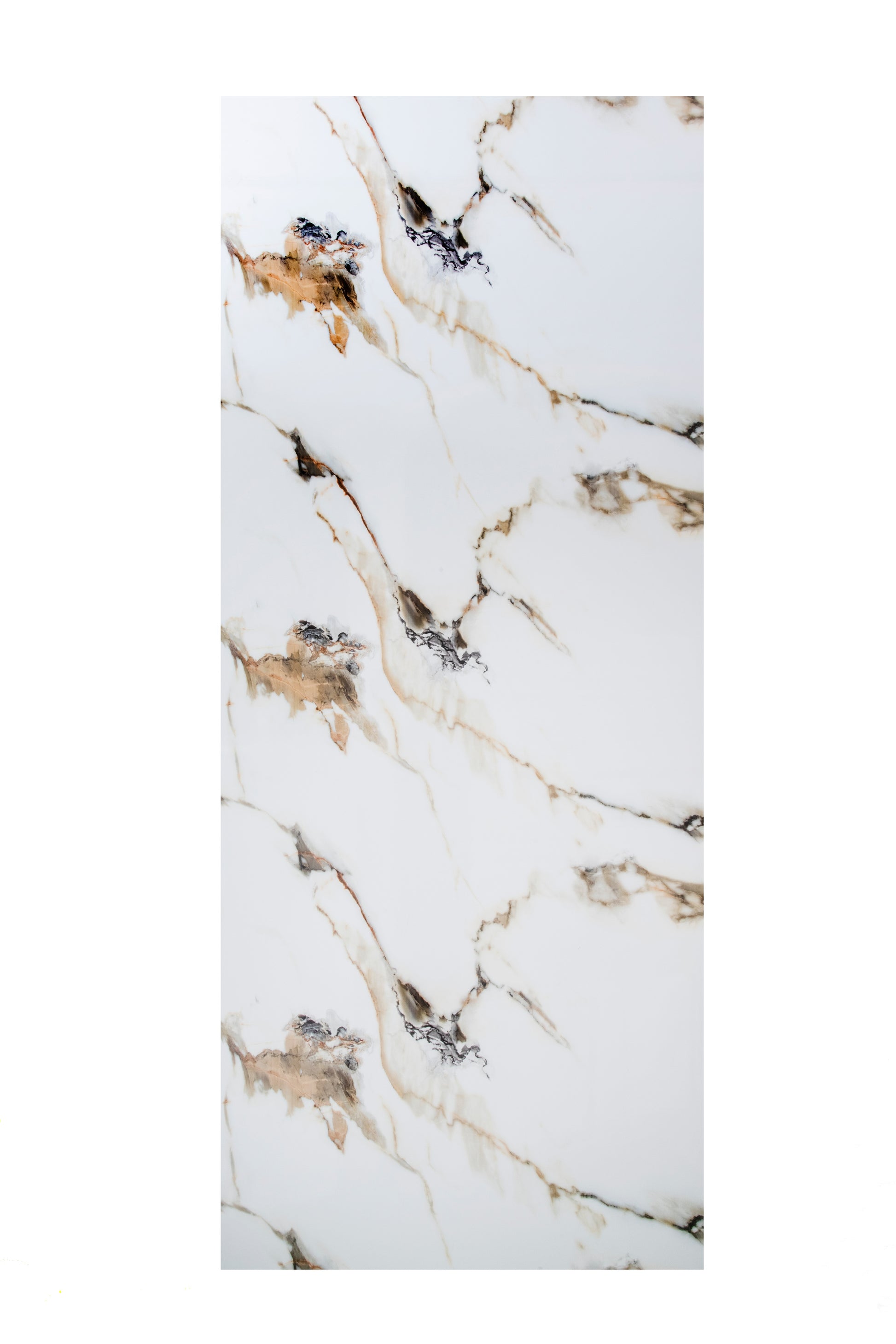 Placa Decorativa PVC Imitatie Marmura, 2800x1200 mm, White Sensation - PanelDecorArt