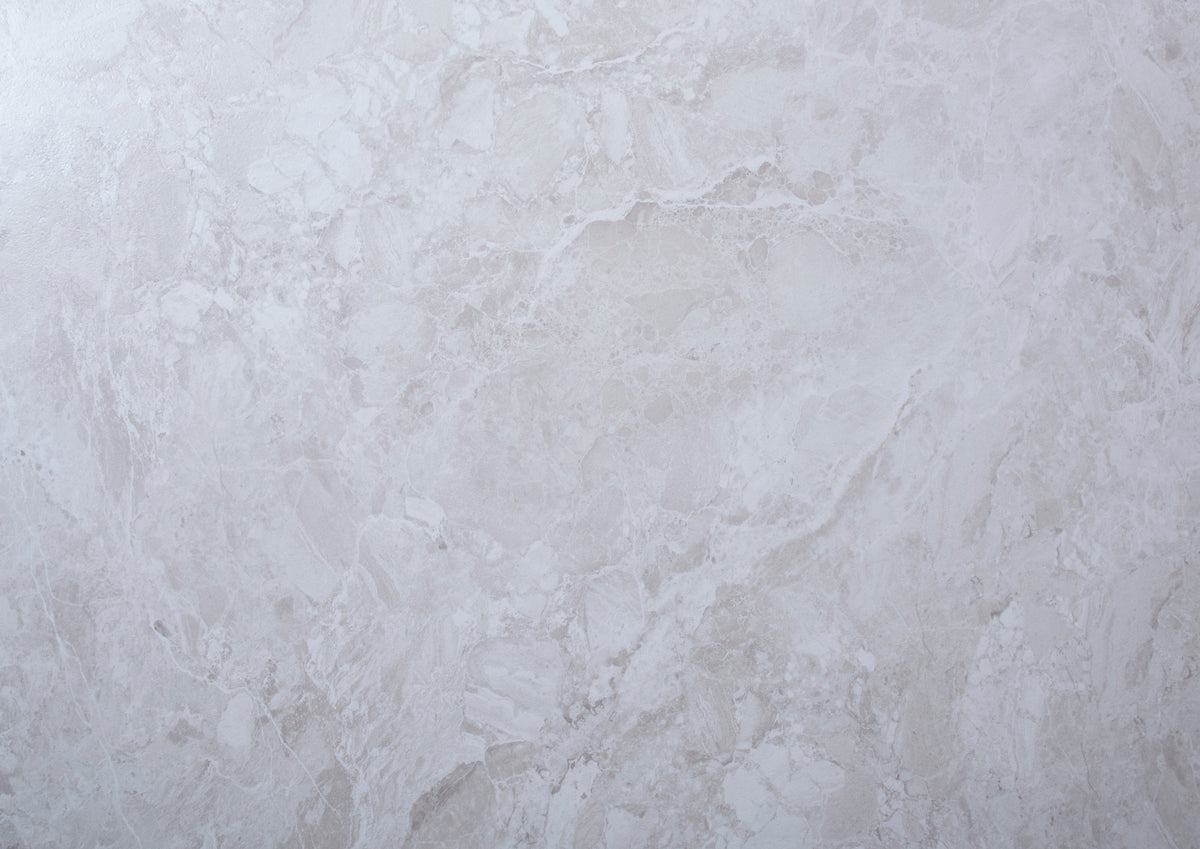 Placa Decorativa PVC Imitatie Marmura, 2800x1200 mm, Alb Stucco (Suprafata Mata)