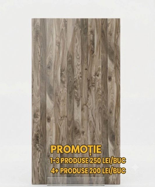 Placa Decorativa SPC Imitatie Marmura, 2400 x 1200 x 3 mm, Stejar Rustic(Suprafata Mata)