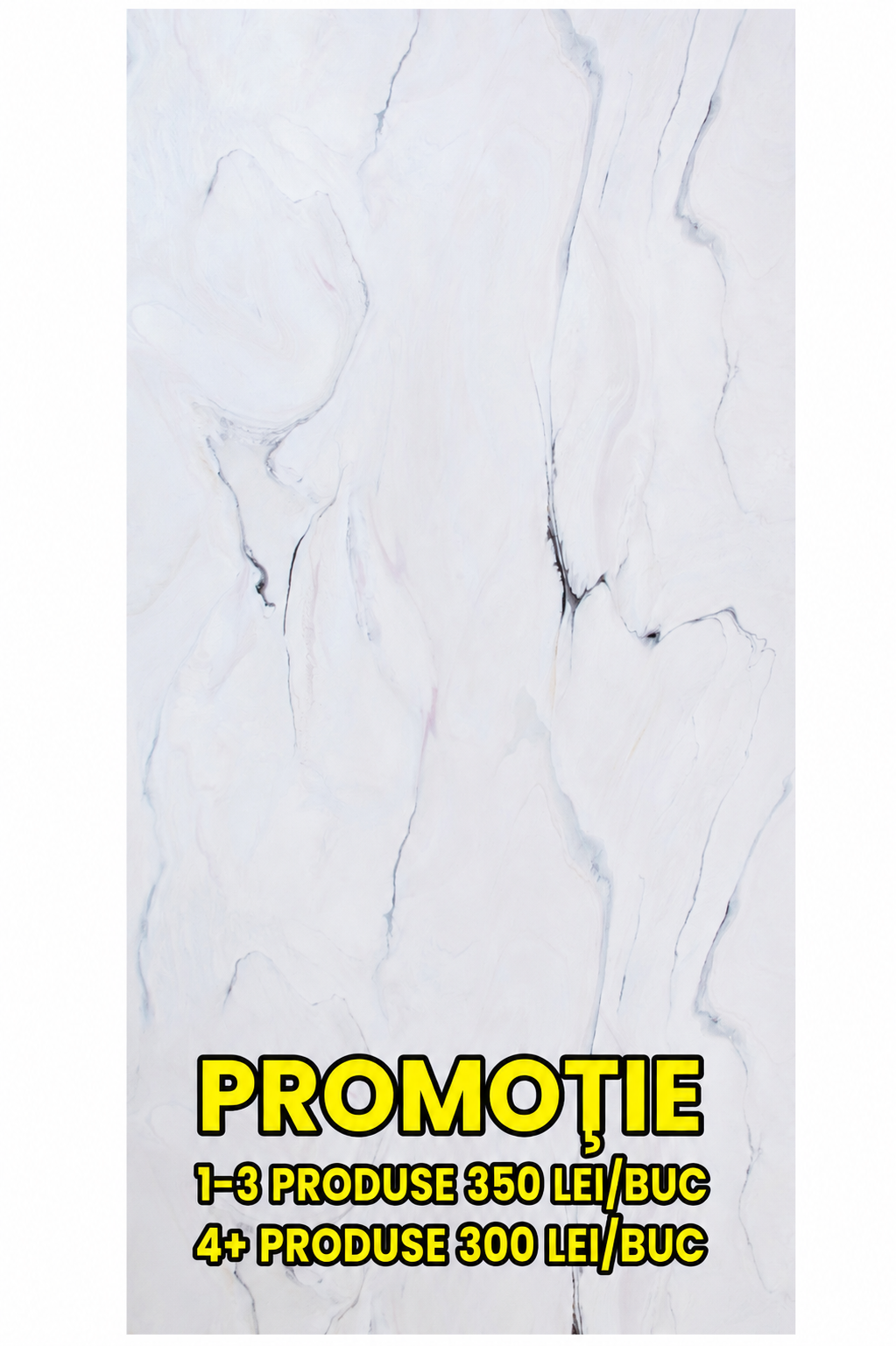 Placa Decorativa PVC Imitatie Marmura, 2800x1200 mm, Statuario Extra