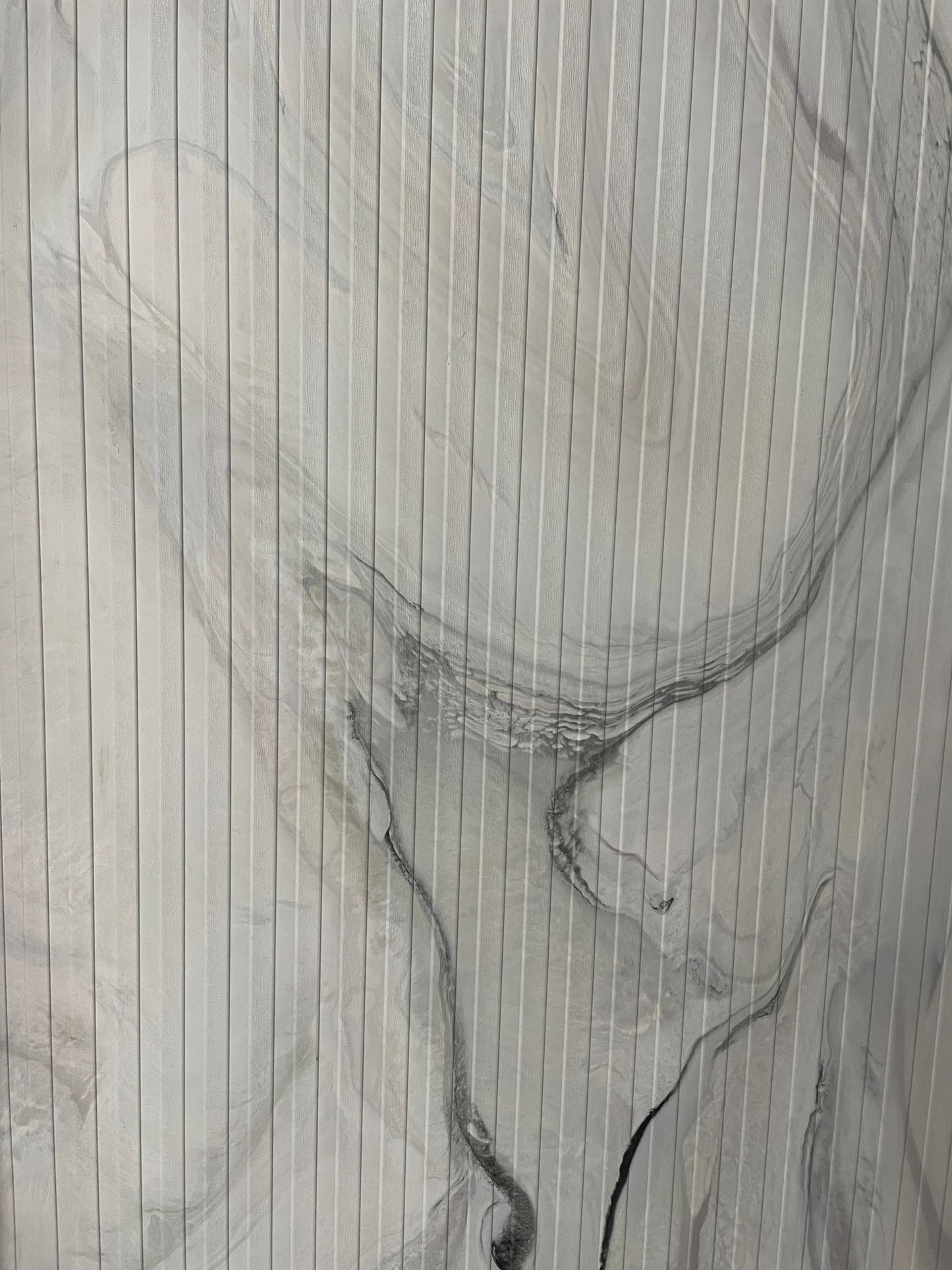 Placa Decorativa SPC Imitatie Marmura, 2800 x 1200 x 5 mm, Blue with 3D Lines