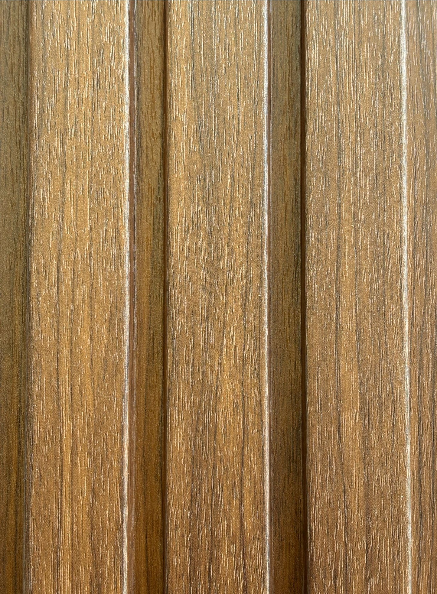 Panou Riflaj Decorativ, MDF, 2800 x 120 mm, Maro Deschis